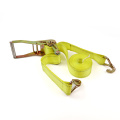 Polyester Ratchet Strap with double J hook